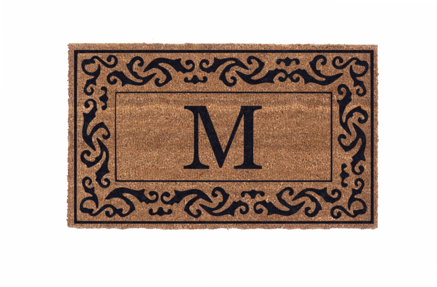 

Придверный коврик Coco Mats 'N More 38 х 60 дюймов, бежевый/черный