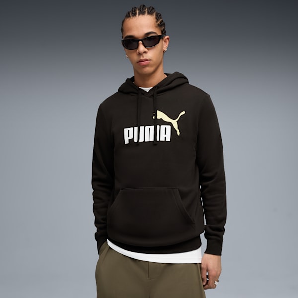 

Мужская толстовка с капюшоном Puma Logo Essentials, черный