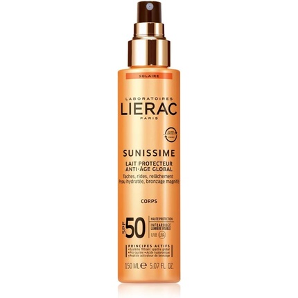 

Sunissime Защитное молочко для тела Spf50 150 мл Global Anti-Aging, Lierac