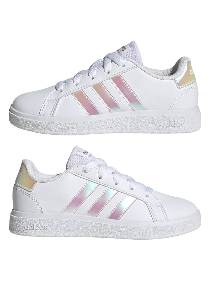 Adidas Кроссовки "Grand Court 2.0" белого цвета — фото 2