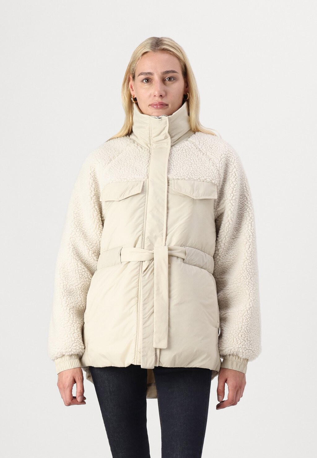 

Зимнее пальто ONLERIKA JACKET ONLY Tall, светло-серый