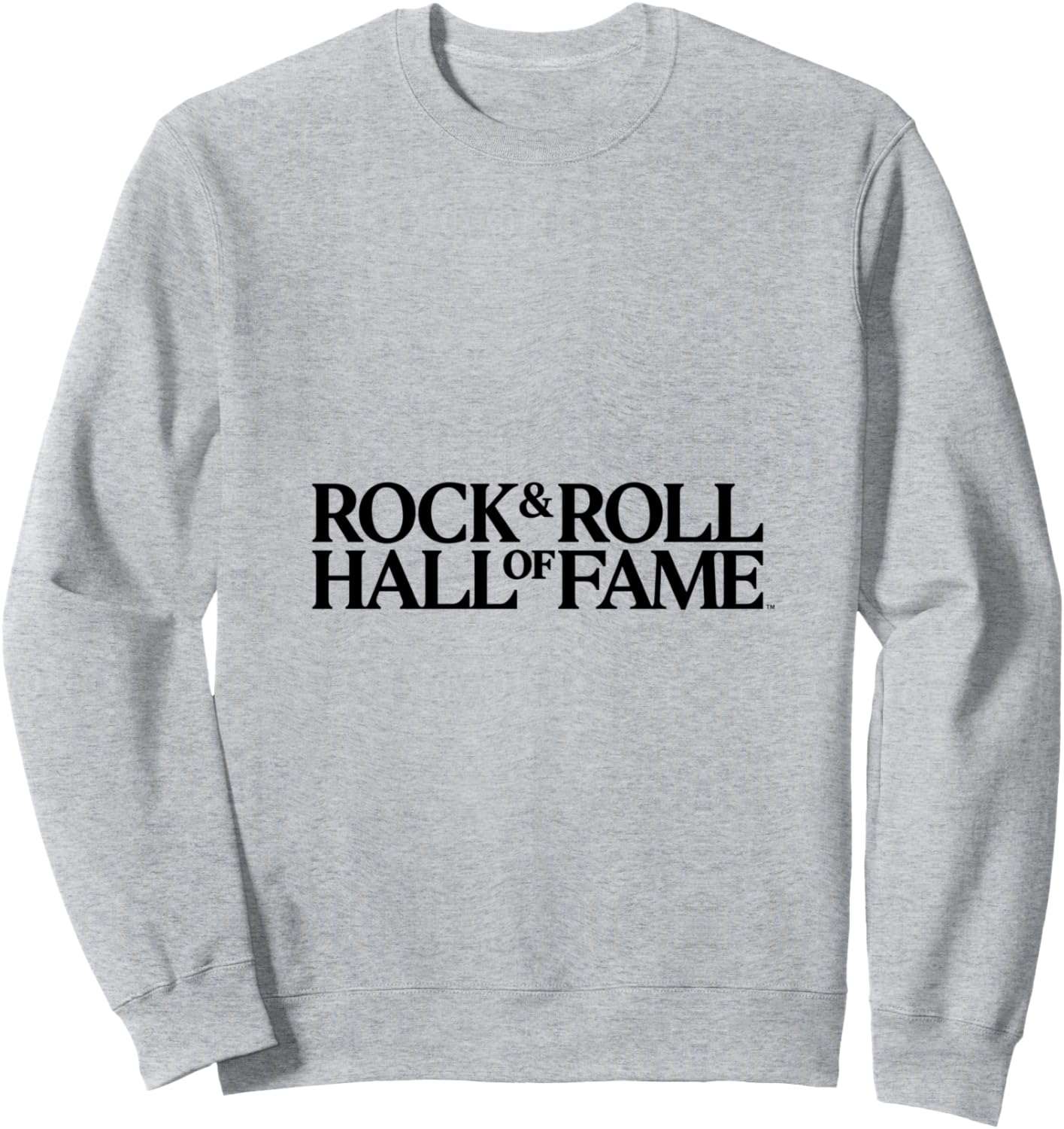 

Классическая толстовка с логотипом Зала славы рок-н-ролла Rock And Roll Hall Of Fame, серый