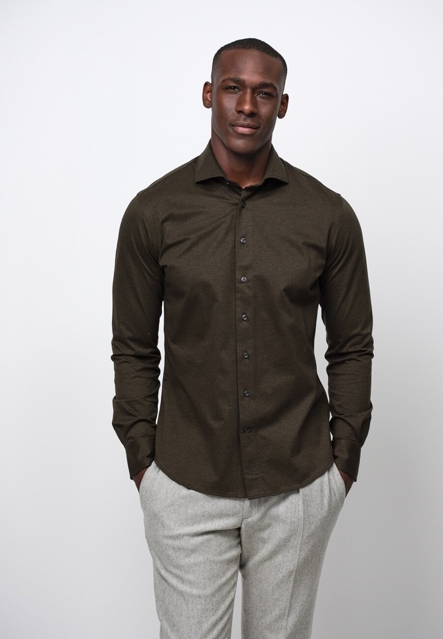 

Рубашка PROFUOMO SHIRT PROFUOMO, темно-зеленый