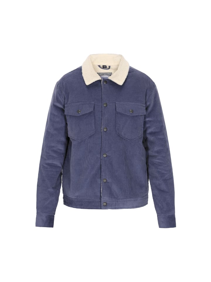 

Мужская куртка джинсово-синего цвета DreiMaster Vintage