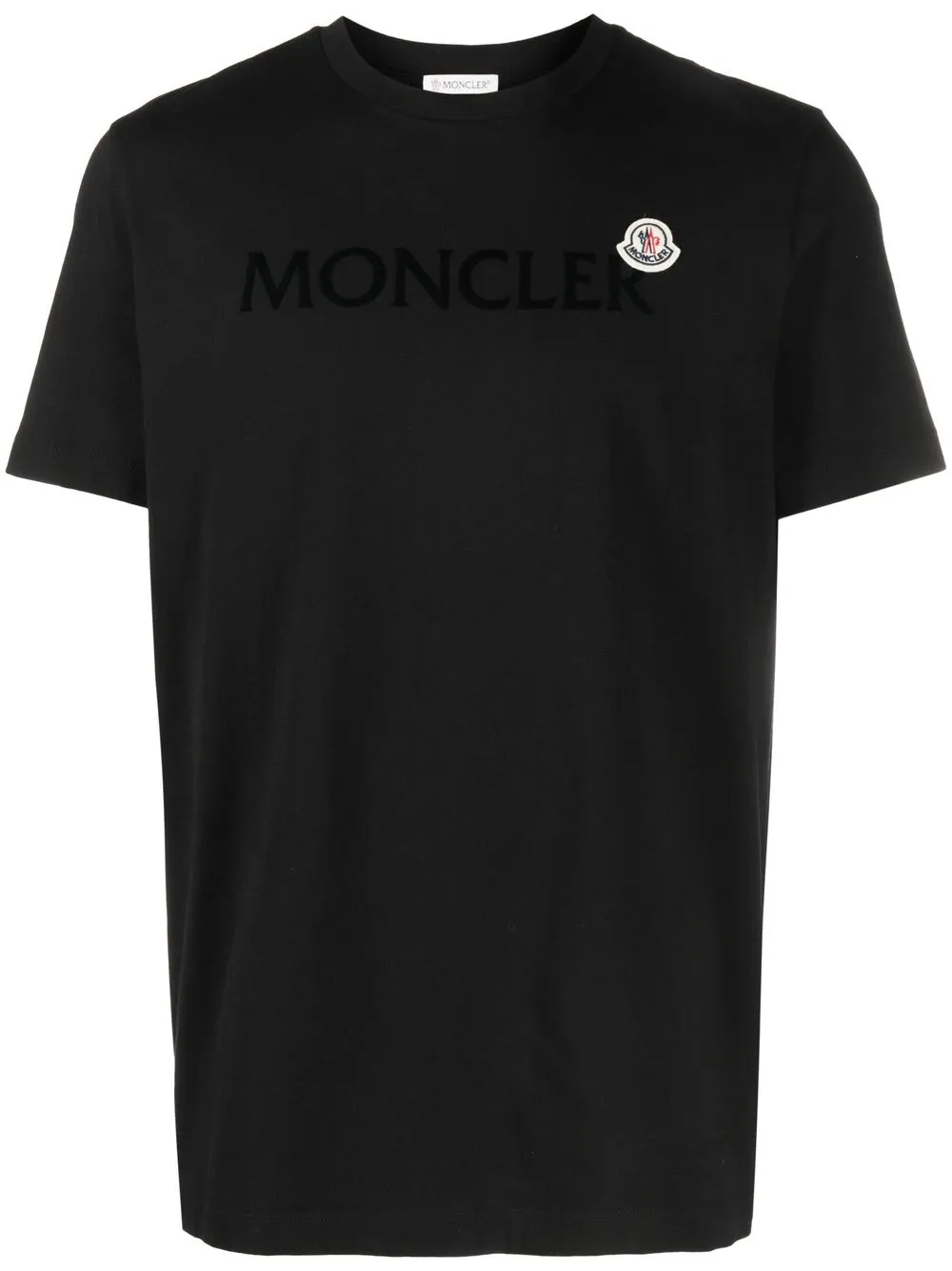 

Футболка с логотипом MONCLER, черный