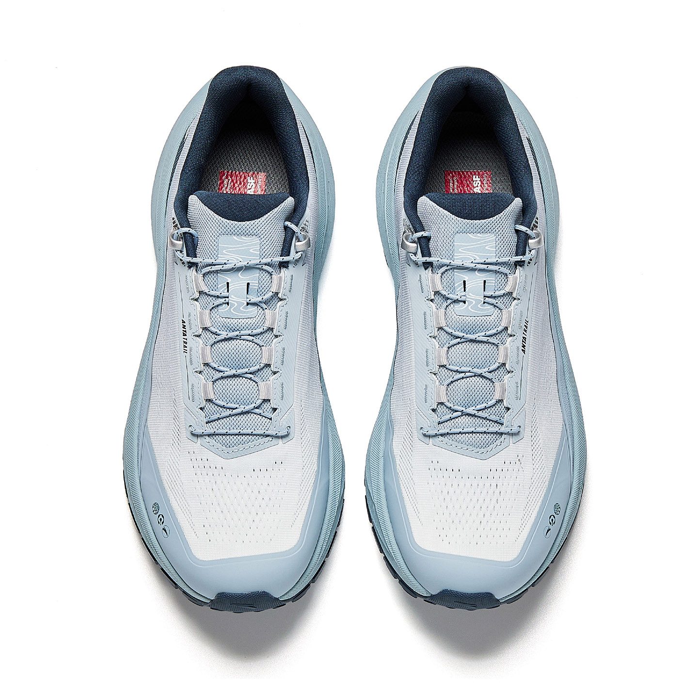Универсальные уличные ботинки Men's Dusty Blue/Pure White ANTA, Dusty синий/Pure белый-4 — фото 4