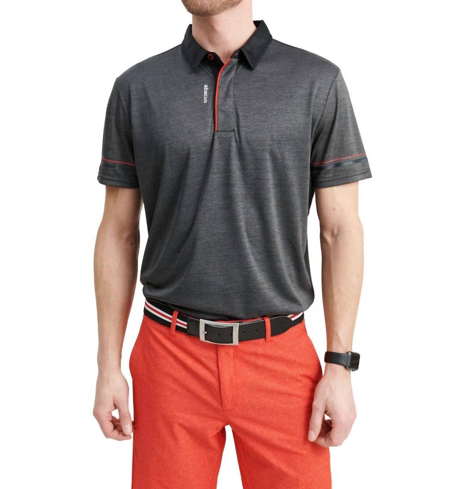 

Мужская рубашка-поло Monterey Drycool в цвете Sunset Abacus Sportswear US