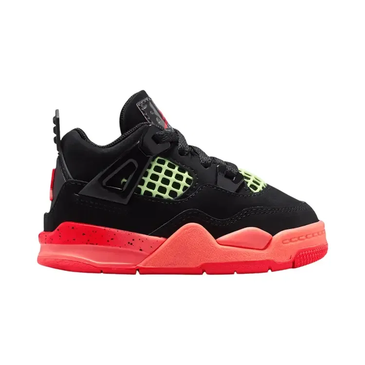 Кроссовки Air Jordan 4 Retro TD, черный