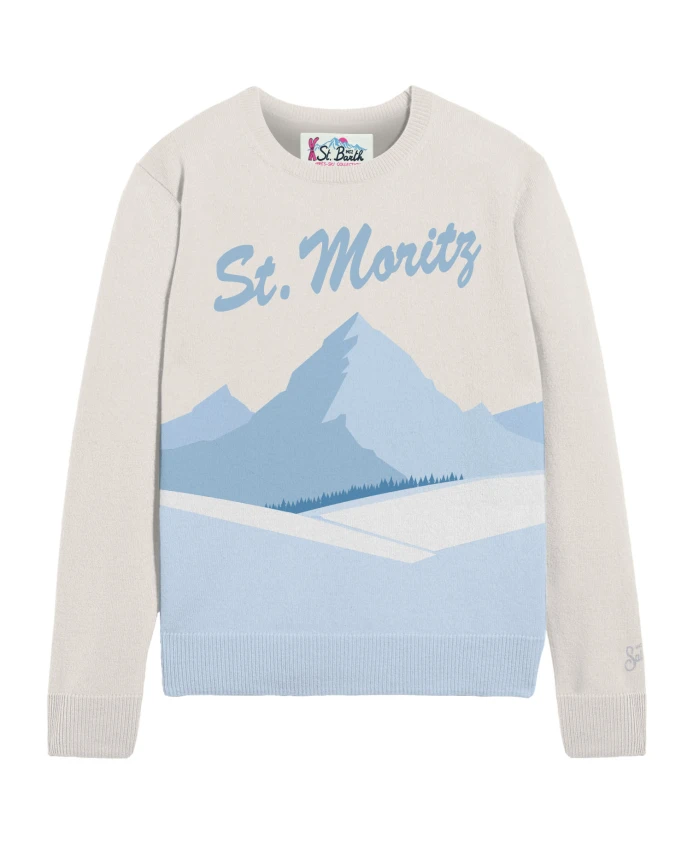 

Новая толстовка с изображением королевы Mc2 Saint Barth, мультиколор