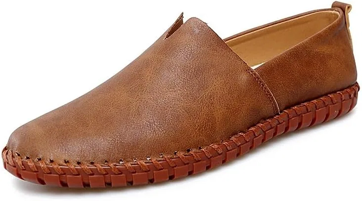 Лоферы мужские из веганской кожи, Khaki PUGHGAETZF