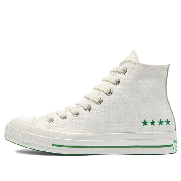 

Кроссовки chuck 70 high 'green stars' Converse, белый