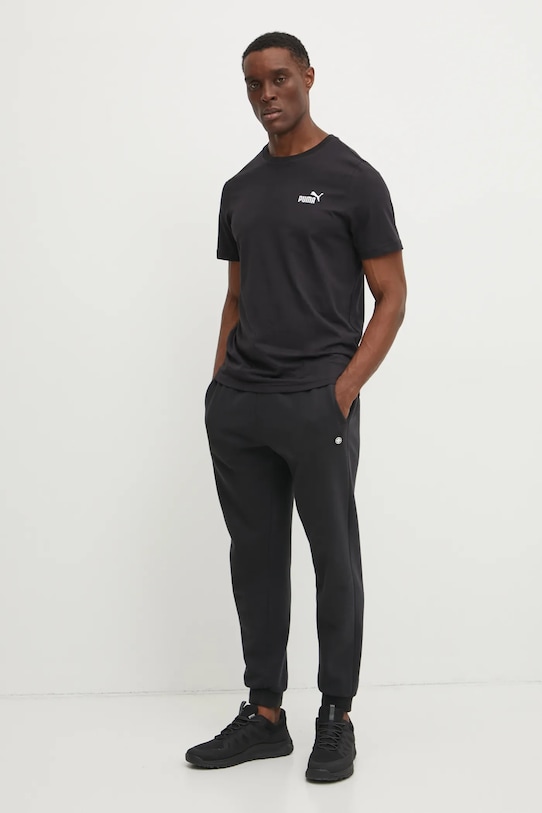 

Хлопковая футболка Puma, черный