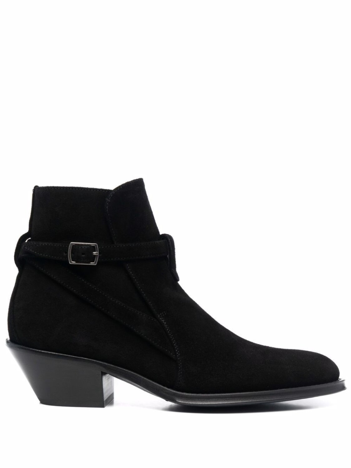

Saint Laurent ботинки с пряжкой, черный