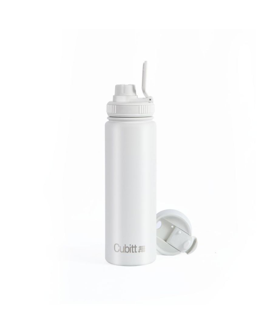 

Бутылка для воды из нержавеющей стали объемом 24 унции Cubitt, белый