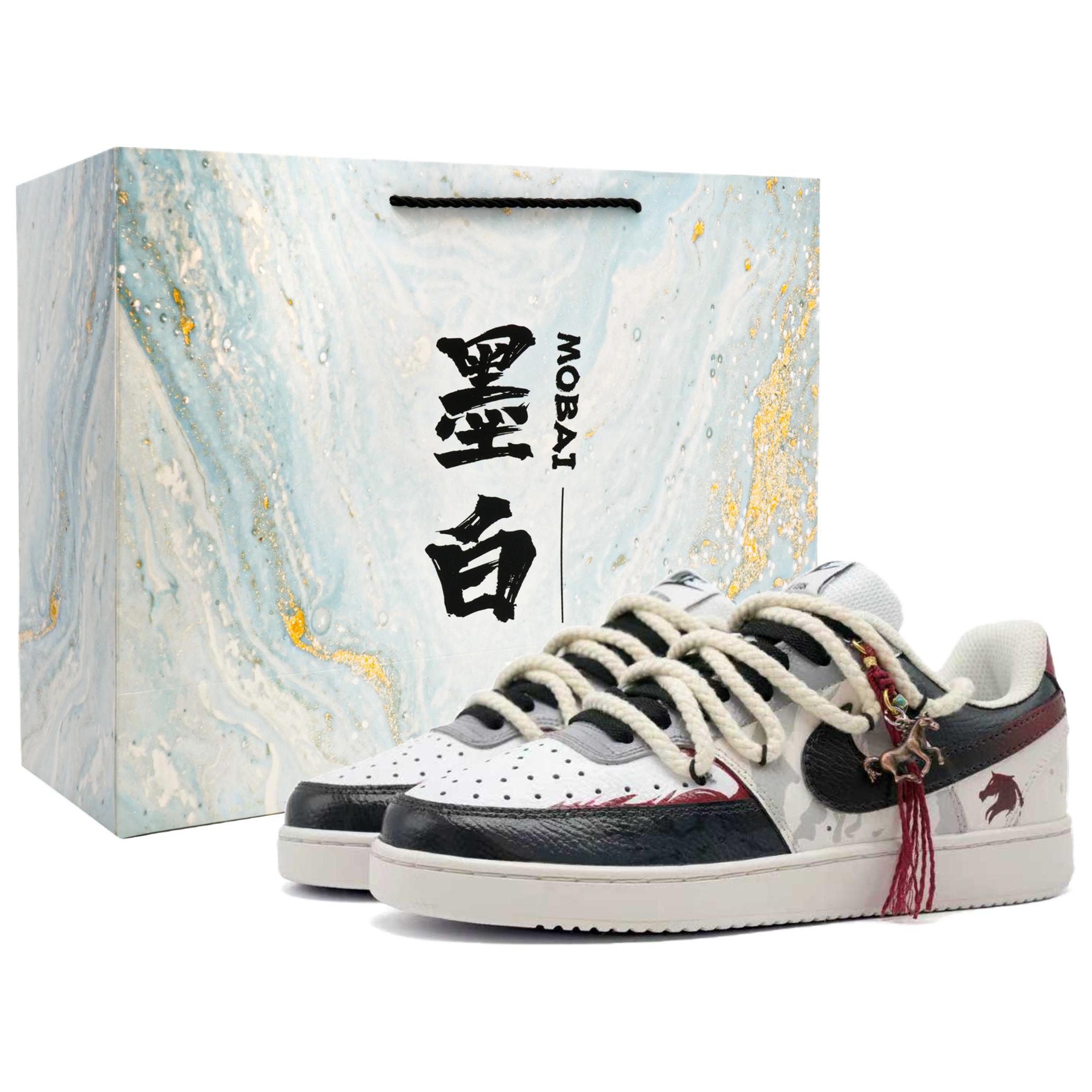 

Nike Кроссовки для скейтбординга Court Vision Abrasion Resistant Balance Low top Unisex Ecru