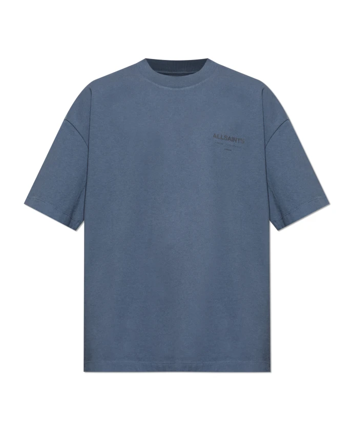 

Футболка оверсайз Underground с rundhalsausschnitt Allsaints, синий