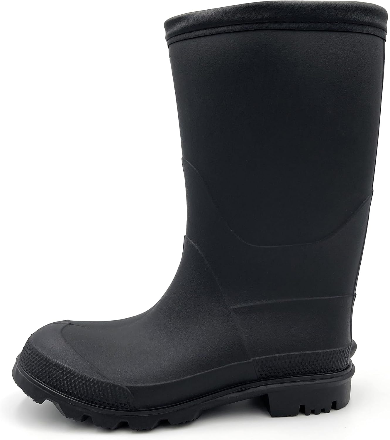 Детские резиновые сапоги Amoji Kids Rain Shoes (маленький/большой ребенок), черный — фото 2
