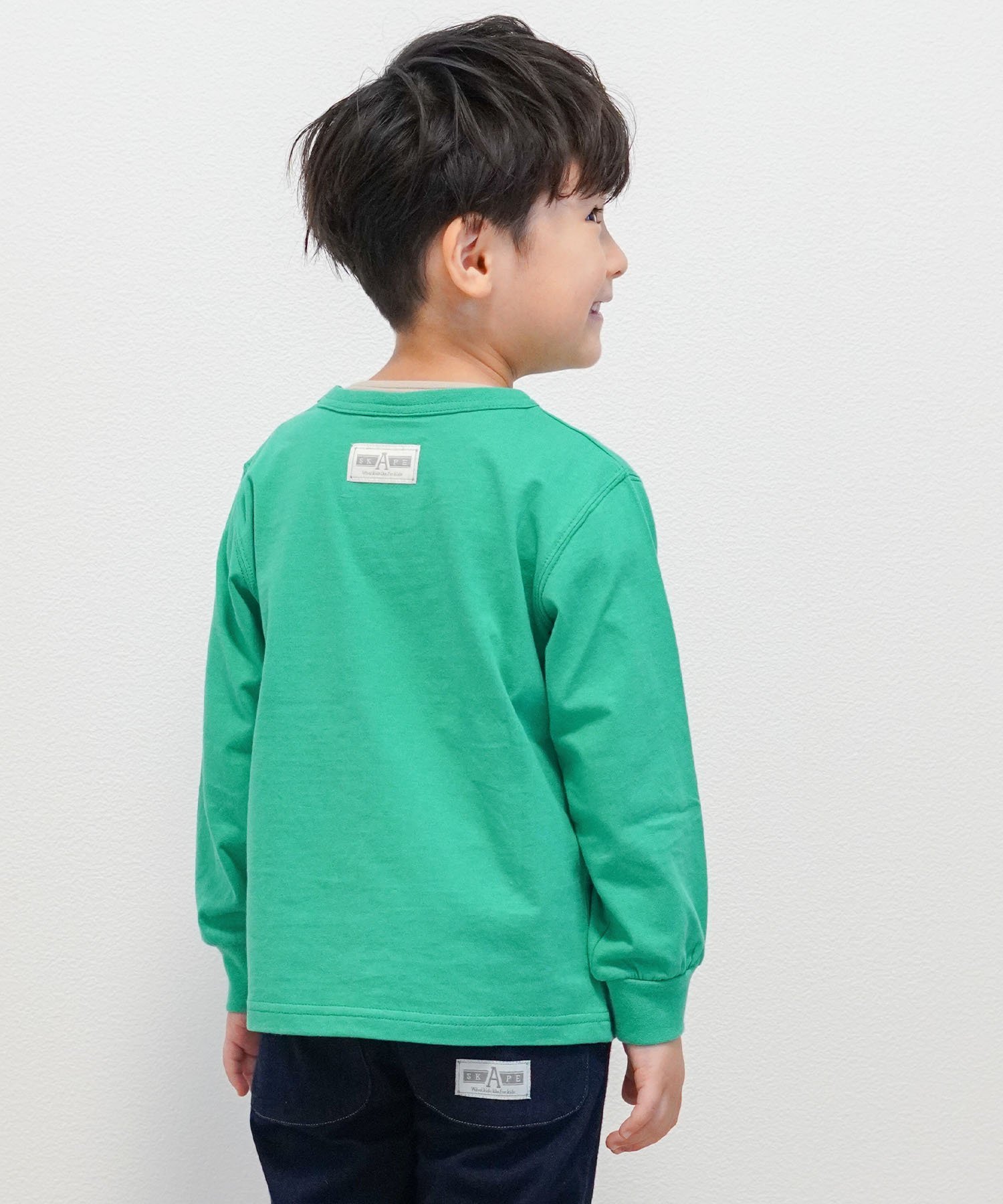 Футболка SKAPE/Petite Pre-Long, Green — фото 2