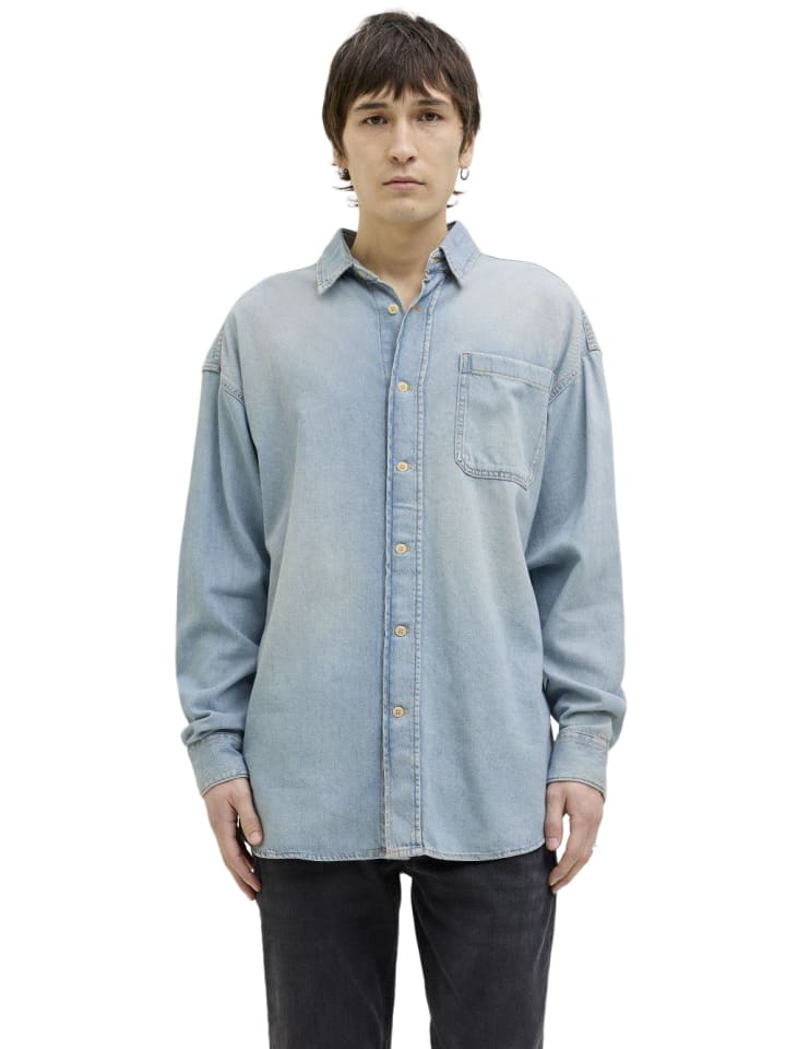 

Рубашка Jack & Jones, синий