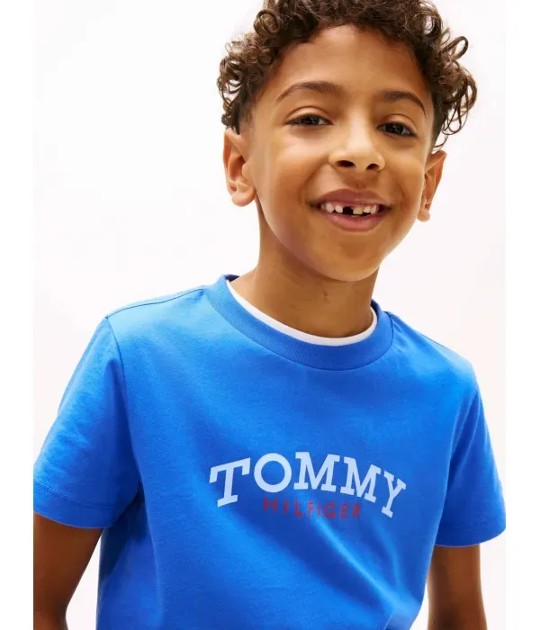 Футболка regular fit Tommy Hilfiger, синий — фото 4