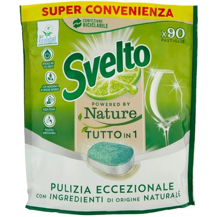 

Powered By Nature All In 1, 90 стирок Svelto