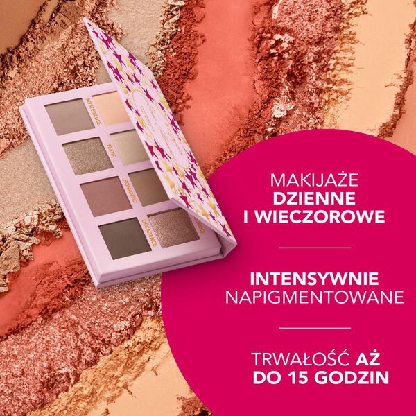 Палитра теней для век №. 02 розовое золото, 8,5 г Bourjois Volume glamour soirs de pari — фото 2