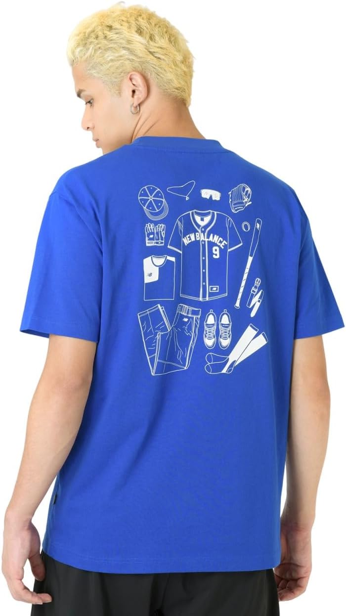 

Футболка с коротким рукавом New Balance Baseball Essentials (MT43948) - Мужская футболка из плотной ткани (представлена в категории FINE BOYS)