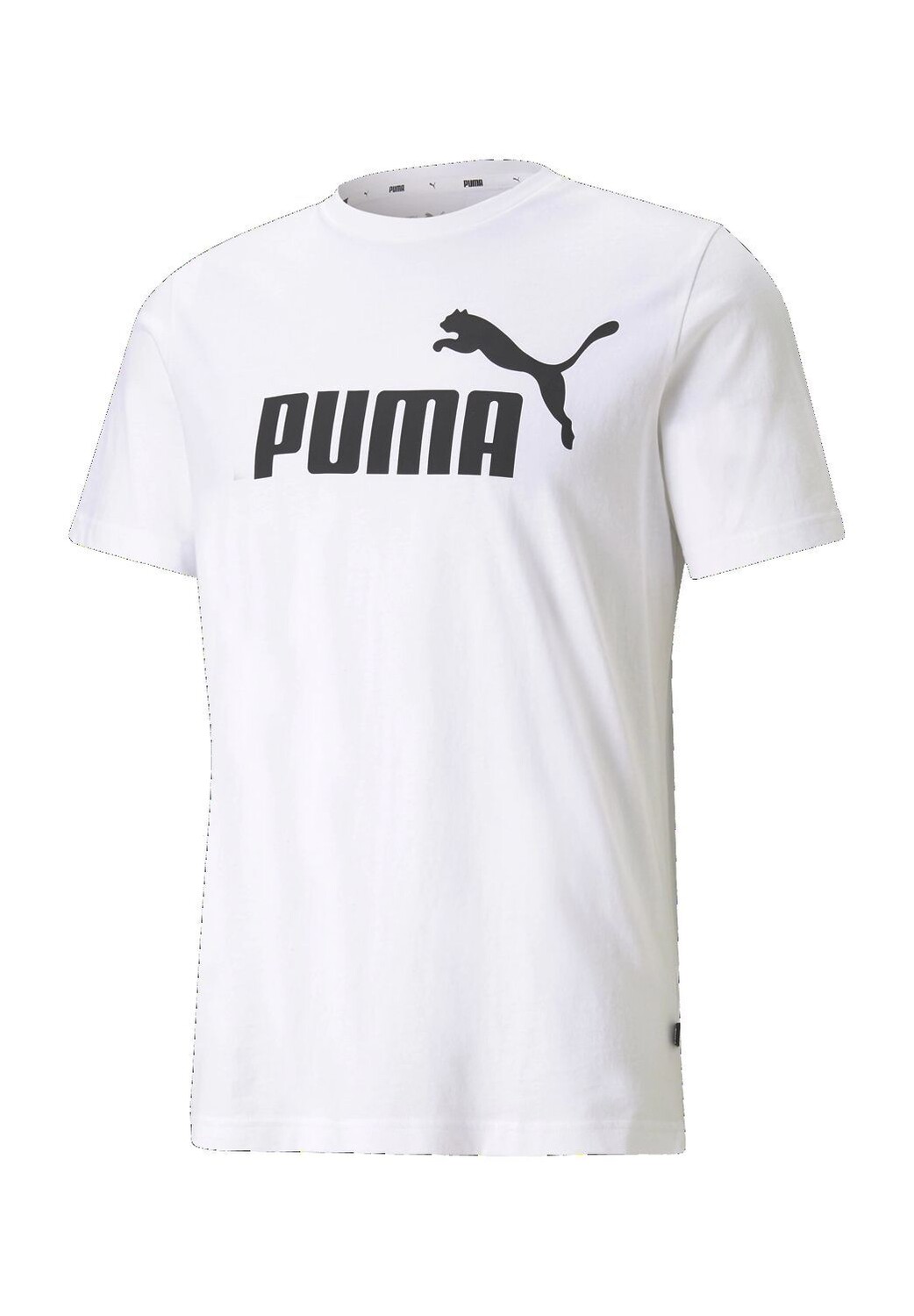 

Футболка ESS Logo Tee, хлопок, логотип, мужская PUMA, цвет Puma White