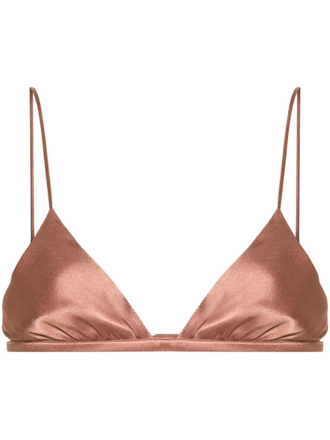 

Укороченный топ-бра Alberta Ferretti, розовый