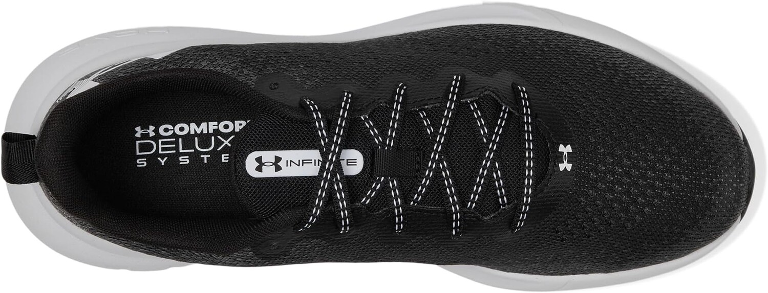 Кроссовки Under Armour Infinite, цвет Black/Black/White — фото 2