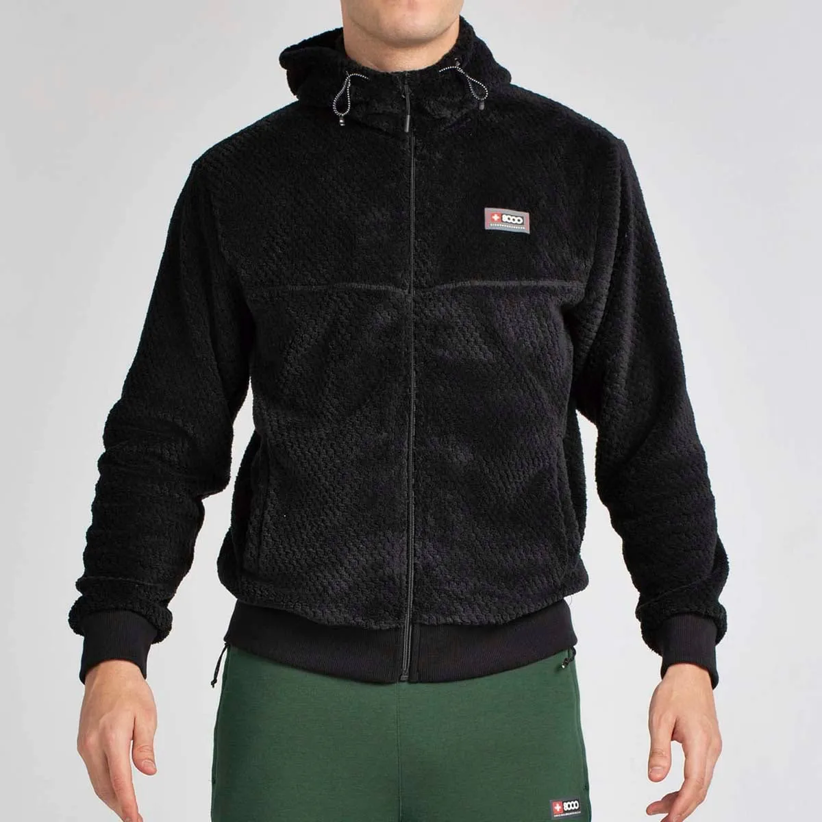 

Мужская флисовая куртка Eivor, черный 8000