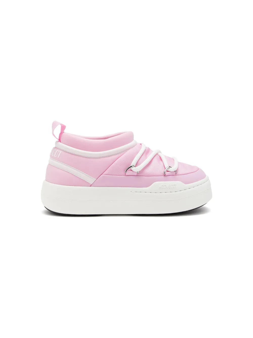 

Кроссовки Icon на шнуровке Moon Boot Kids, розовый