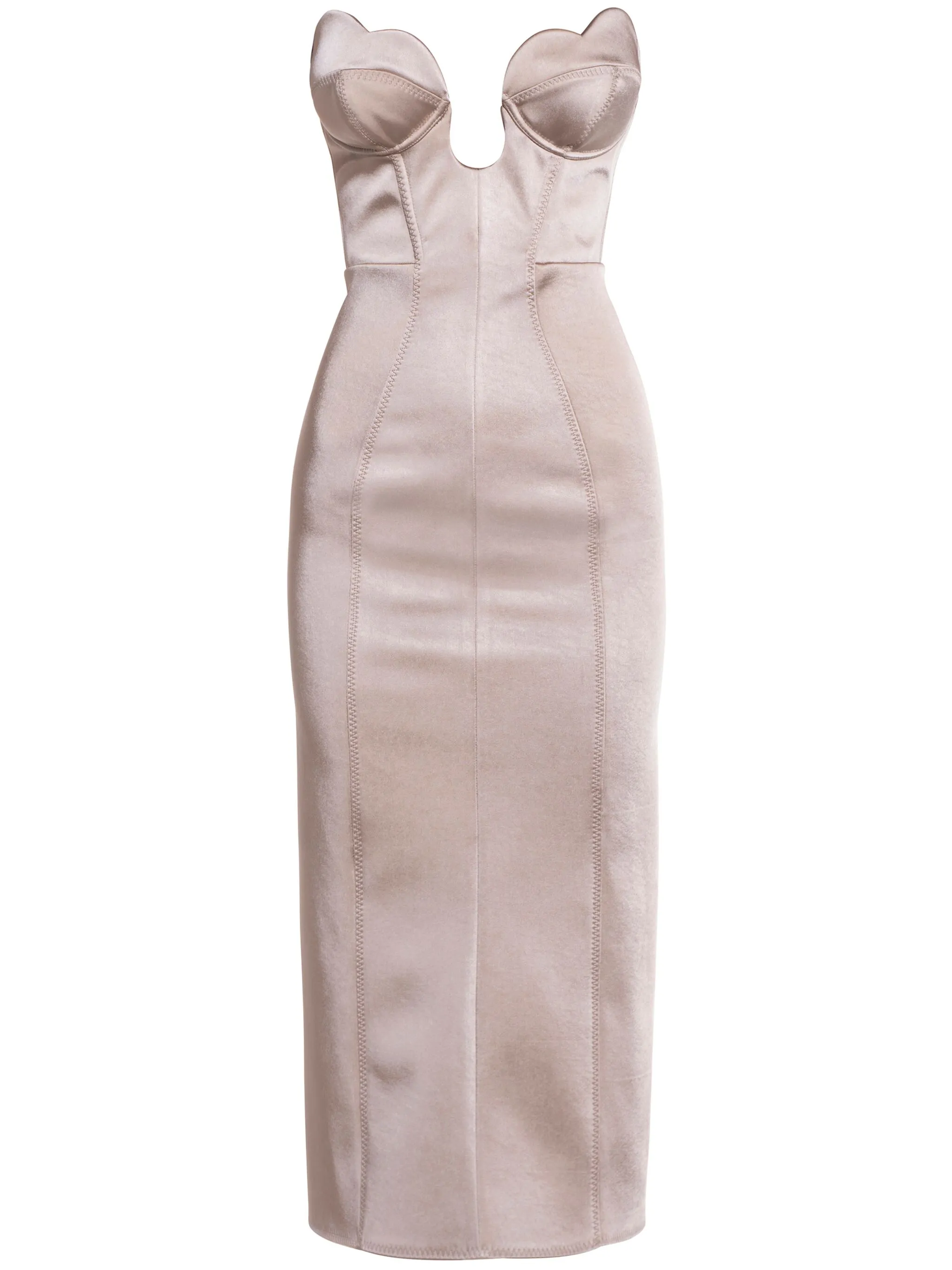 

Платье миди Nemy Maria Lucia Hohan, нейтральный