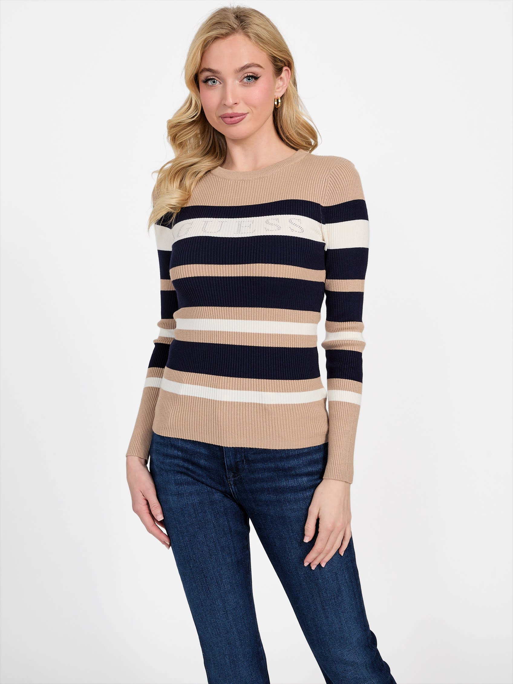 

Полосатый свитер Amiri Guess Factory, цвет nocturnal navy multi