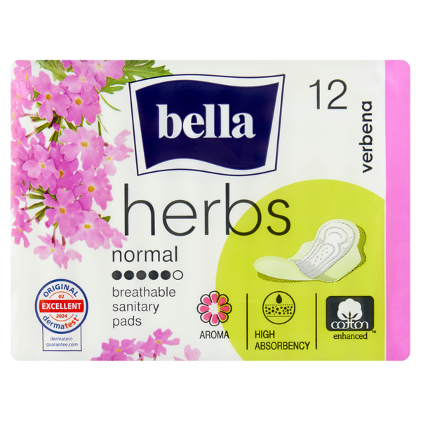 

Гигиенические прокладки, 12 шт./1 упаковка. Bella Herbs verbena