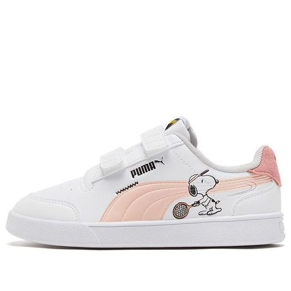 

Кроссовки peanuts x shuffle 'woodstock - white apricot' Puma, белый