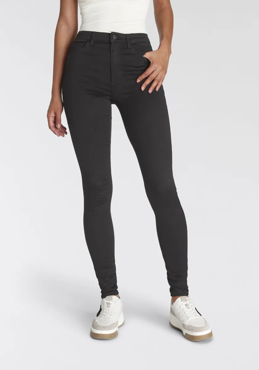 

Джинсы ONLY с высокой талией "ONLROYA HW SKINNY BJ13964", дизайн с 5 карманами, черный