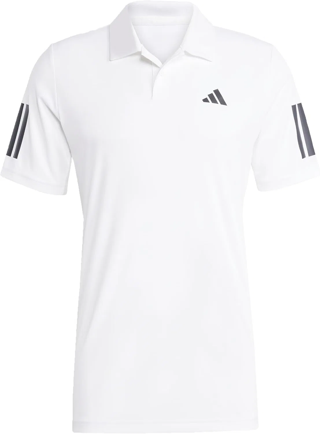 Мужское поло adidas Club Tennis Climacool с 3 полосками, белый