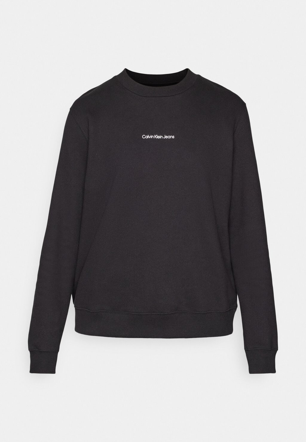 

Толстовка SWEATSHIRT CREW NECK INSTITUTIONAL Calvin Klein Jeans, черный