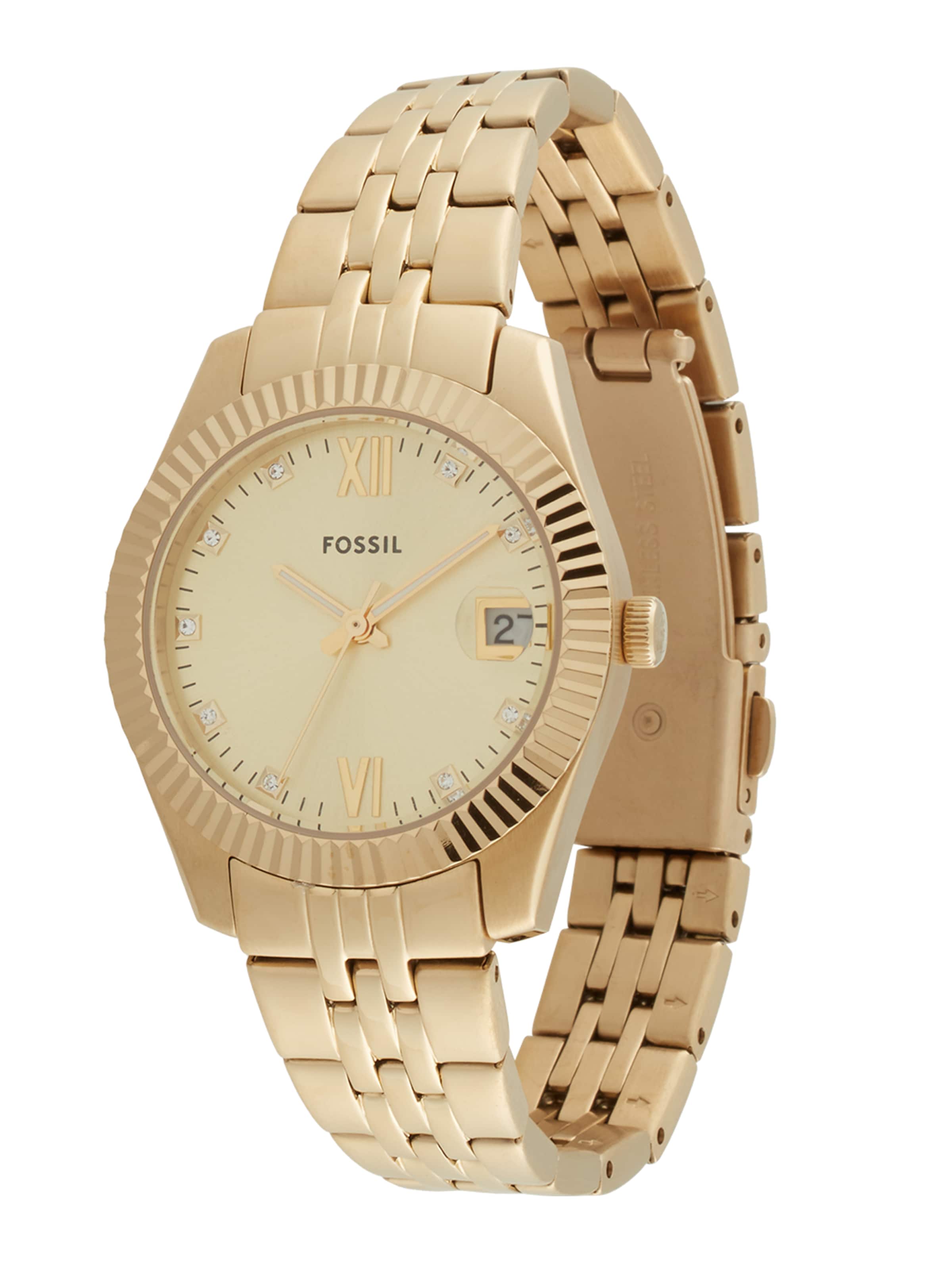 

FOSSIL Золотые аналоговые часы 'SCARLETTE'