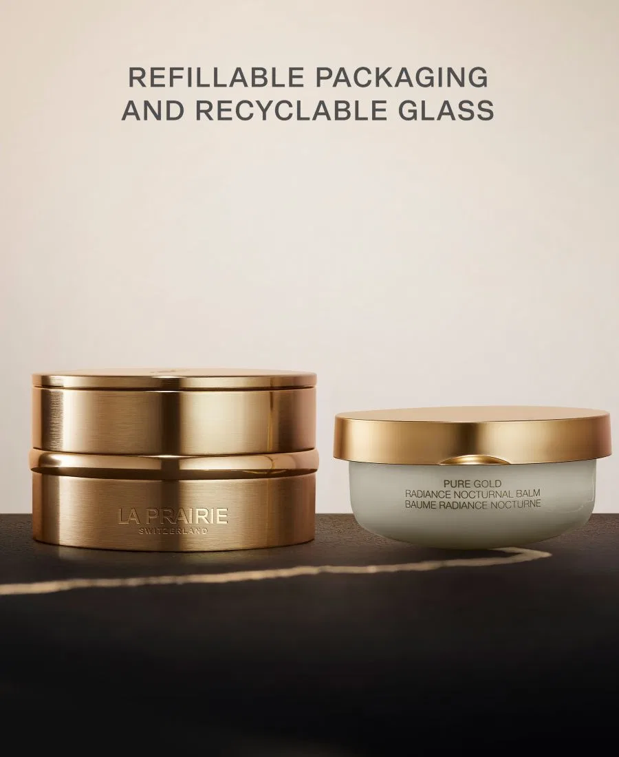 Сыворотка La Prairie — Сменный блок бальзама для лица Pure Gold Radiance Nocturnal Balm, 57 г — фото 3