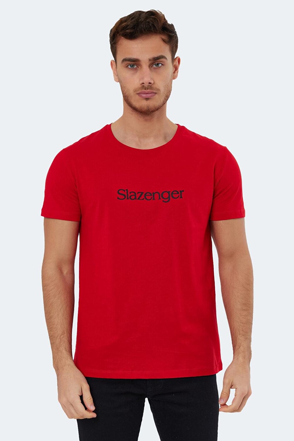 

SABE I Мужская футболка красная SLAZENGER, Красный, SABE I Мужская футболка красная SLAZENGER
