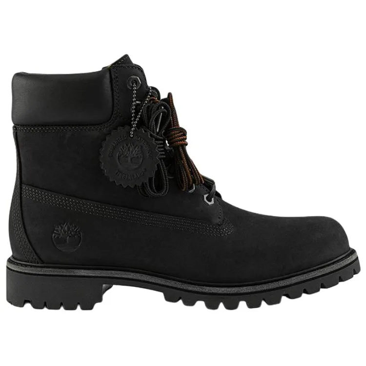 Timberland Мужские черные люксовые ботинки — фото 3