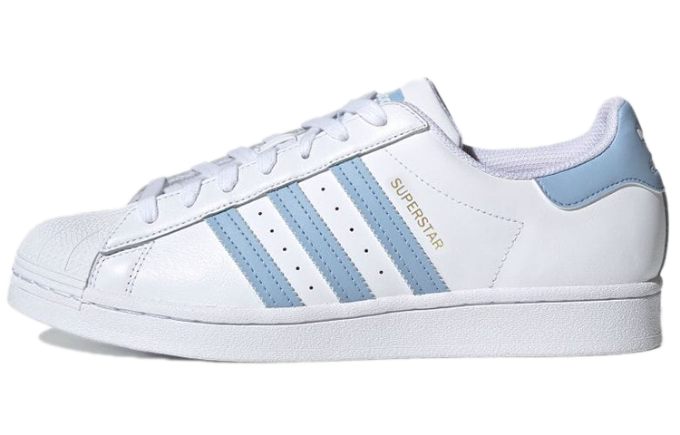 

Кроссовки Adidas Originals Superstar, белый/голубой