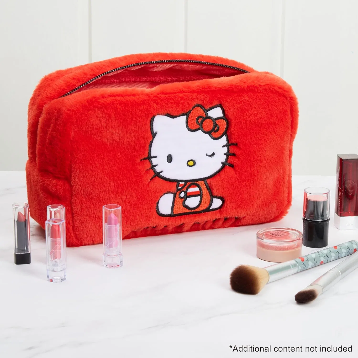 Пушистая косметичка с молнией «Hello Kitty» Hello Kitty — фото 2