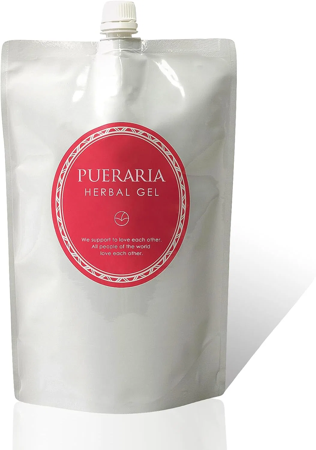 Гель для тела Pueraria Herbal Love Cosmetics, большой объем, 1 л, 4 шт