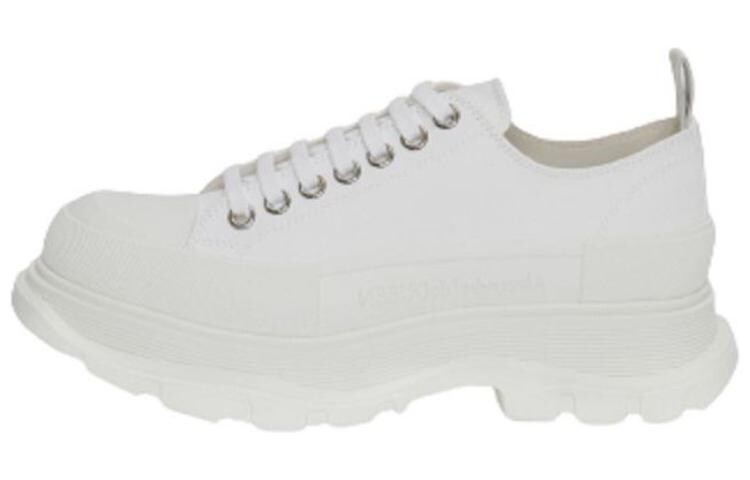 

Ботинки Alexander McQueen Tread Slick Low Lace Up White FW21