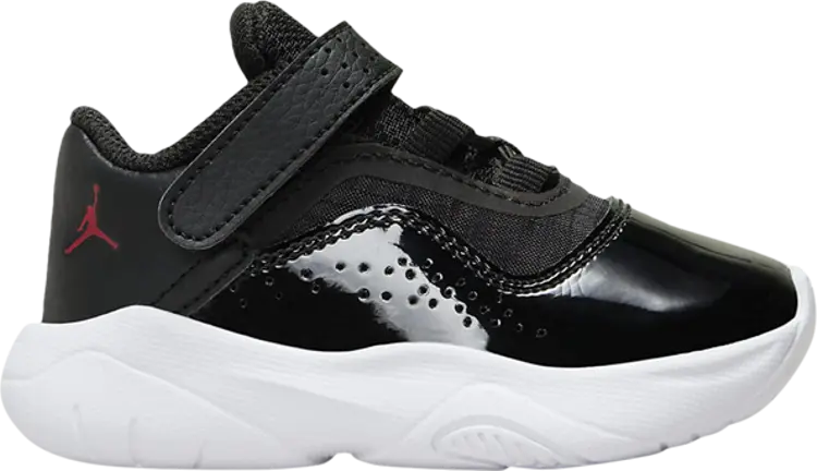 

Кроссовки Air Jordan 11 CMFT Low TD 'Black White', черный