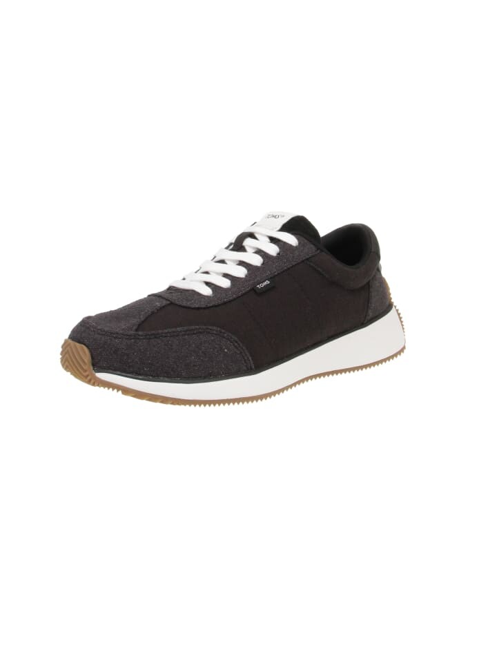 Кроссовки на шнуровке TOMS, черный