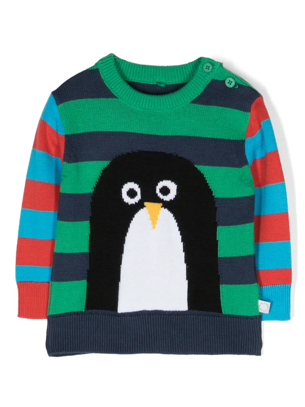 

Джемпер в полоску Stella McCartney Kids, синий
